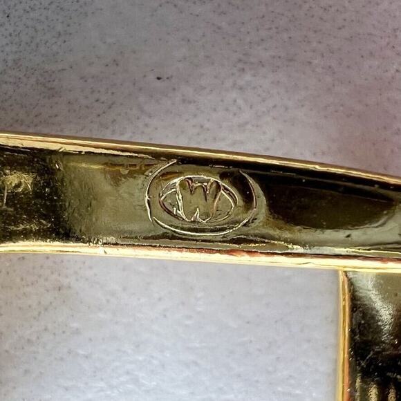 Vintage Gold Tone Simple Basic Belt Buckle for up to 1 Inch Belt - Picture 5 of 9